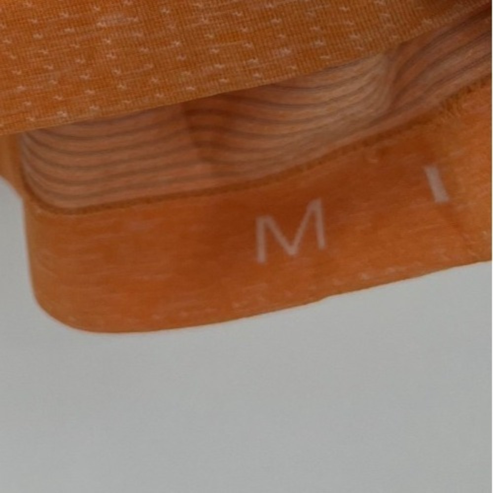 Lululemon Metal Vent Tech Shirt Mens M Orange Yoga Gym Running Crossfit Lifting - Picture 7 of 14